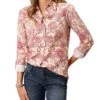 Roper Women's Spring Paisley Button Down Shirt -Ariaa Clothing Shop 03 050 0590 3020 b
