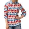 Tin Haul Women's Hawaiian Snap Shirt