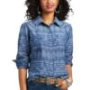 Ariat Women's R.E.A.L. Billie Jean Durado Button Down Shirt -Ariaa Clothing Shop 10039891 a