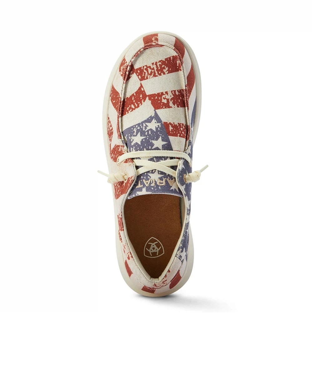 Ariat Women's Distressed Flag Hilo Shoe 4 Ariat Women's Distressed Flag Hilo Shoe - Image 2