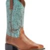 Ariat Women's Round Up Wide Square Toe Western Boot -Ariaa Clothing Shop 10042534