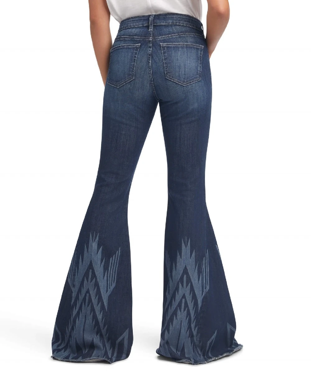 Ariat Women's Chimayo High Rise Extreme Flare Jean 4 Ariat Women's Chimayo High Rise Extreme Flare Jean - Image 2