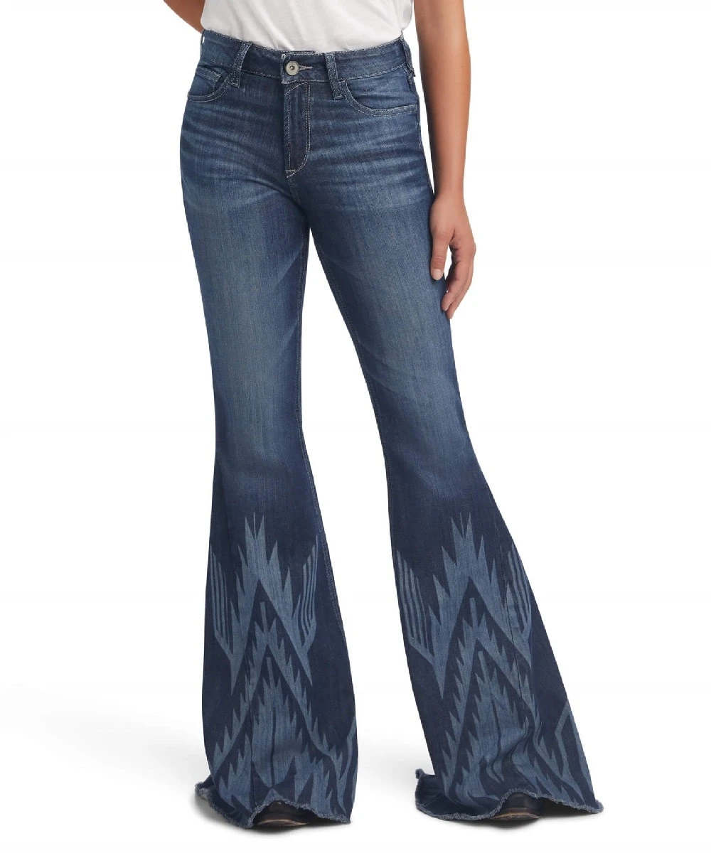 Ariat Women's Chimayo High Rise Extreme Flare Jean 3 Ariat Women's Chimayo High Rise Extreme Flare Jean