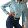 Ariat Women's VentTEK Western Stretch Shirt -Ariaa Clothing Shop 10043333 a