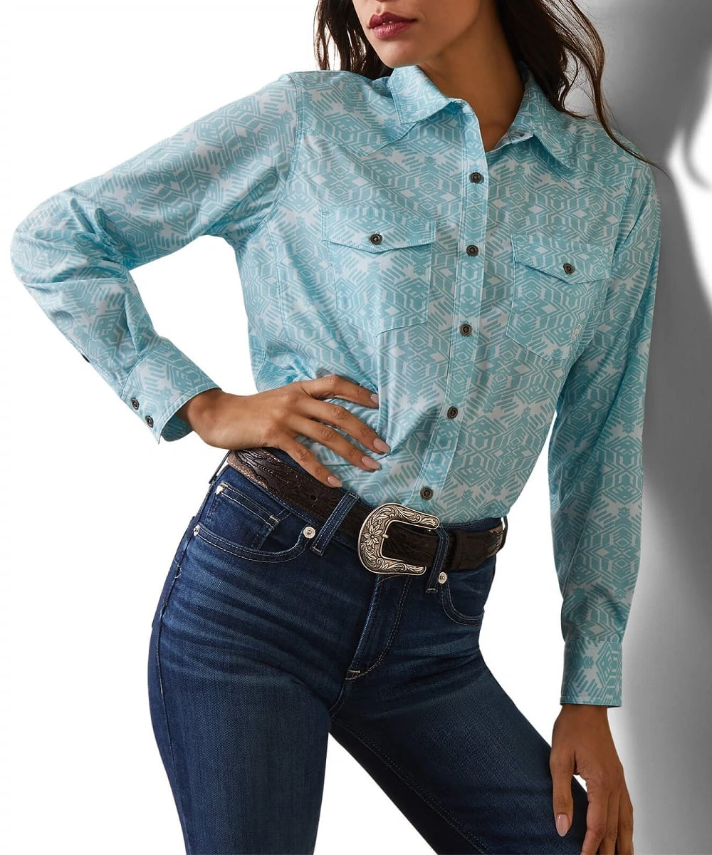 Ariat Women's VentTEK Western Stretch Shirt 3 Ariat Women's VentTEK Western Stretch Shirt