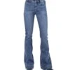 Stetson Women's High Rise Flare Jean