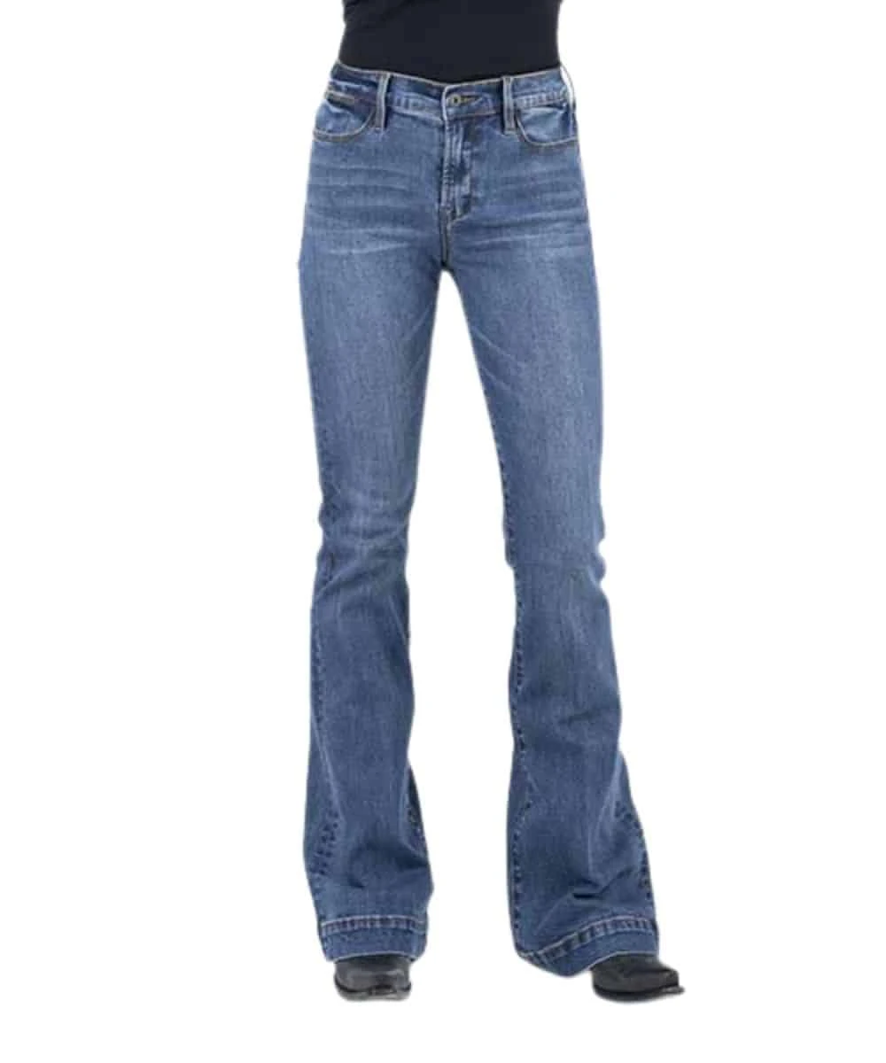 Stetson Women's High Rise Flare Jean 3 Stetson Women's High Rise Flare Jean