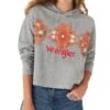 Wrangler Women's Southwestern Cropped Hoodie