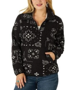 Wrangler Women's Sherpa Pullover