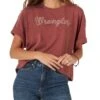 Wrangler Women's Retro Cropped Tee -Ariaa Clothing Shop 112318869
