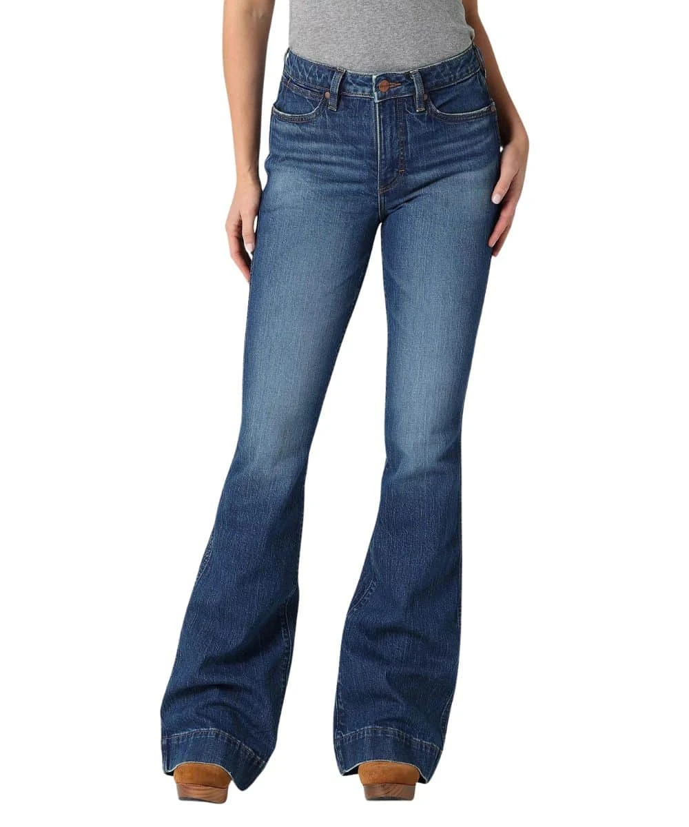 Wrangler Women's Retro Premium Trouser Jean 3 Wrangler Women's Retro Premium Trouser Jean