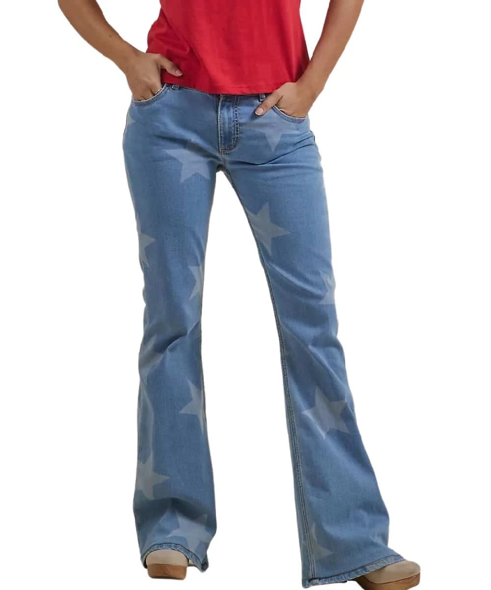 Wrangler Women's Retro Mae Star Flare Jean 3 Wrangler Women's Retro Mae Star Flare Jean