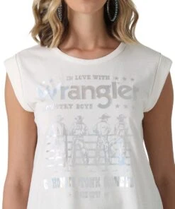 Wrangler Women's Honky Tonk Tank -Ariaa Clothing Shop 112329941 c