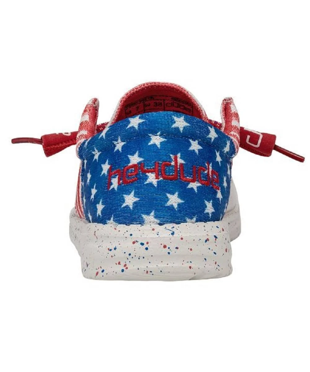 Hey Dude Women's Americana Wendy Sox Shoe 4 Hey Dude Women's Americana Wendy Sox Shoe - Image 2