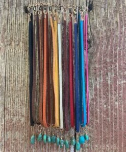 J. Forks Designs Women's Leather Necklace