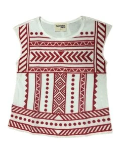 Andree By Unit Embroidered Knit Tank Top