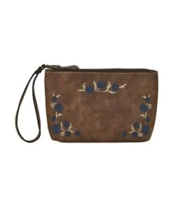 Trenditions Women's Justin Embroidered Essentials Pouch
