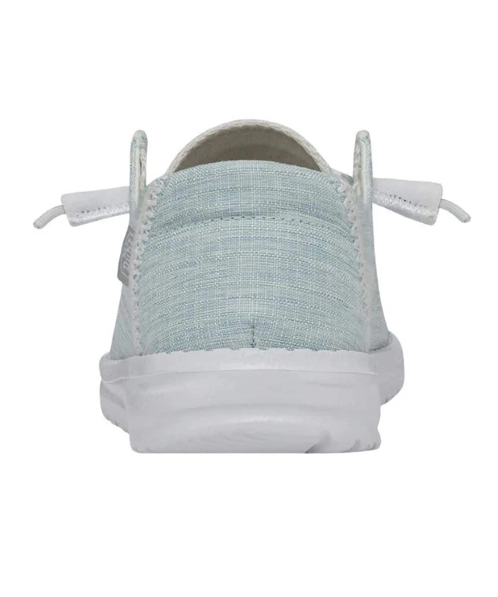 Hey Dude Women's Sky Blue Wendy Boho Stitch Shoe 5 Hey Dude Women's Sky Blue Wendy Boho Stitch Shoe - Image 3