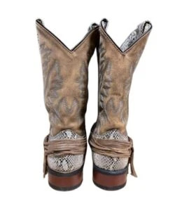 Laredo Women's Lula Snake Print Boot -Ariaa Clothing Shop 5846 c