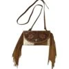 Cowpokes Exclusive Hair On Fringe Purse -Ariaa Clothing Shop 9B 846