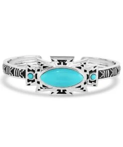 Montana Silversmiths Women's Ocean Storm Cloud Cuff Bracelet