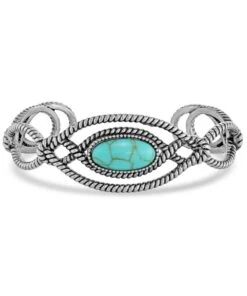 Montana Silversmiths Women's Bowline Knot Cuff Bracelet