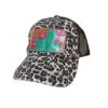 McIntire Saddlery Women's Leopard Cap -Ariaa Clothing Shop CAP 19 CACTUS
