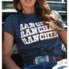 Cinch Women's Ranchin' Tee -Ariaa Clothing Shop CTT7385002 1b