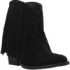 Dingo Women's Tangles Black Shorty Boot -Ariaa Clothing Shop DI908 BK