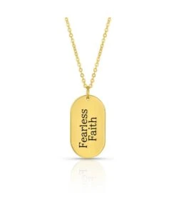 Montana Silversmiths Women's Fearless Faith Necklace