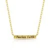 Montana Silversmiths Fearless Faith Bar Necklace -Ariaa Clothing Shop FFNC5061 a