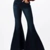 Grace In LA Women's High Rise Flare Jean -Ariaa Clothing Shop HFL81637