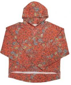Hooey Women's Roomy Floral Hoodie