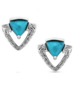 Montana Silversmiths Women's Solace Turquoise Earrings