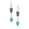 Montana Silversmiths Women's Elemental Arrow Earrings -Ariaa Clothing Shop KTER5482 a