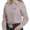Cinch Women's Western Snap Shirt -Ariaa Clothing Shop MSW9201030 a