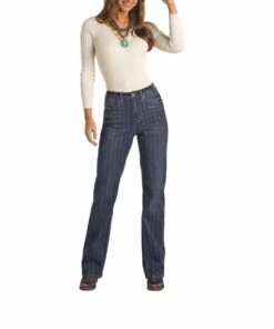 Rock & Roll Cowgirl Women's Jacquard Jean