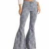 Panhandle Women's Aztec Print Bargain Button Bell Jean -Ariaa Clothing Shop RRWD7PRZU7