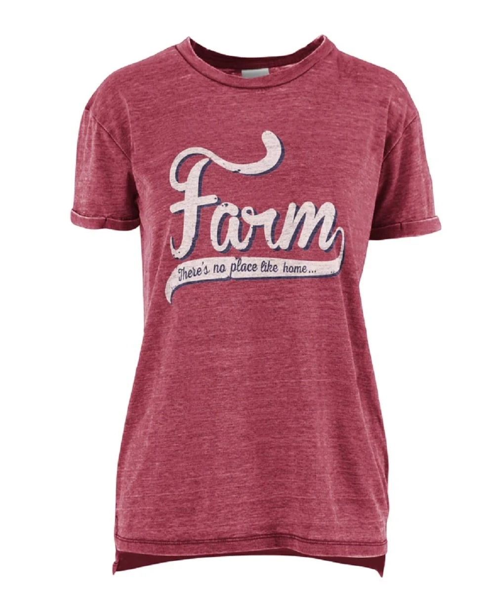 Royce Apparel Women's Turnrows Farm Vintage Tee 3 Royce Apparel Women's Turnrows Farm Vintage Tee