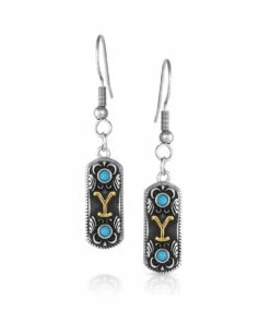 Montana Silversmiths Women's Traditions Of Yellowstone Earrings