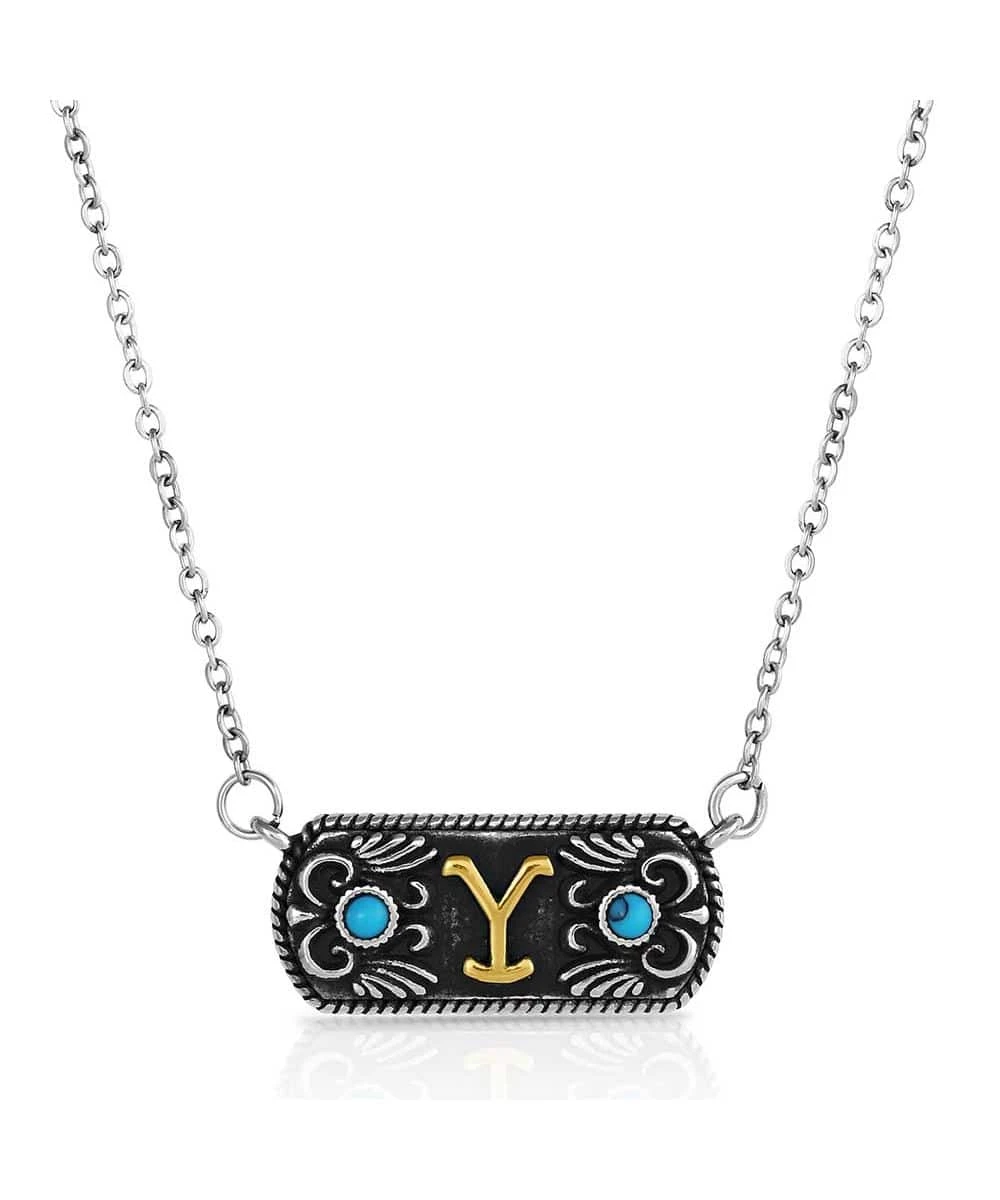 Montana Silversmiths Women's Traditions Of Yellowstone Necklace 3 Montana Silversmiths Women's Traditions Of Yellowstone Necklace