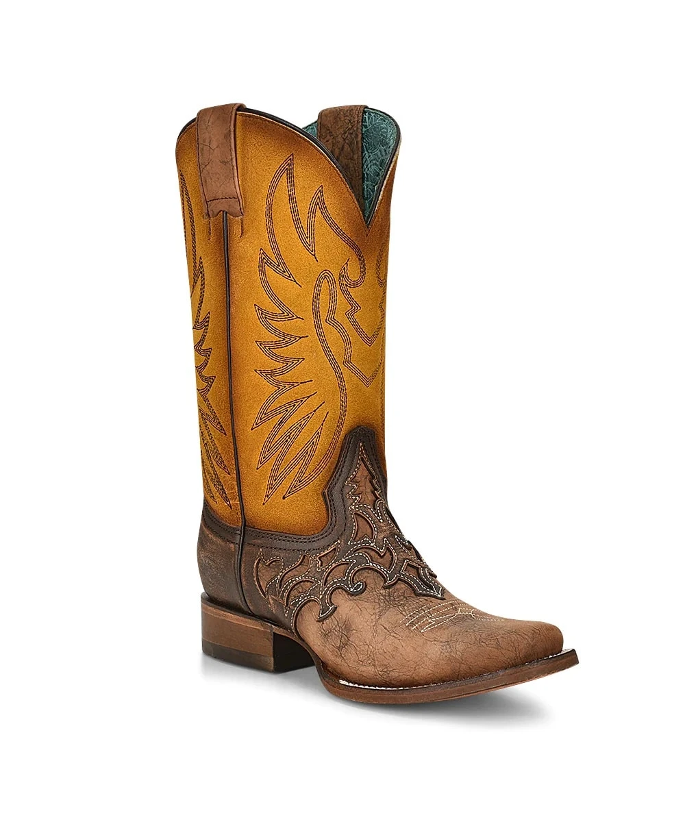 Corral Women's Overlay Embroidery Boot 3 Corral Women's Overlay Embroidery Boot