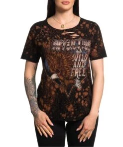 Affliction Women's Wild Rock Tee