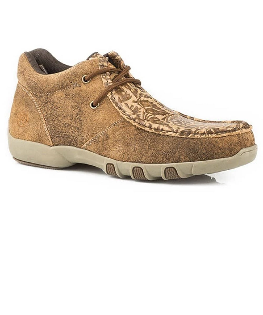 Roper Women's Embossed Driving Moc 3 Roper Women's Embossed Driving Moc