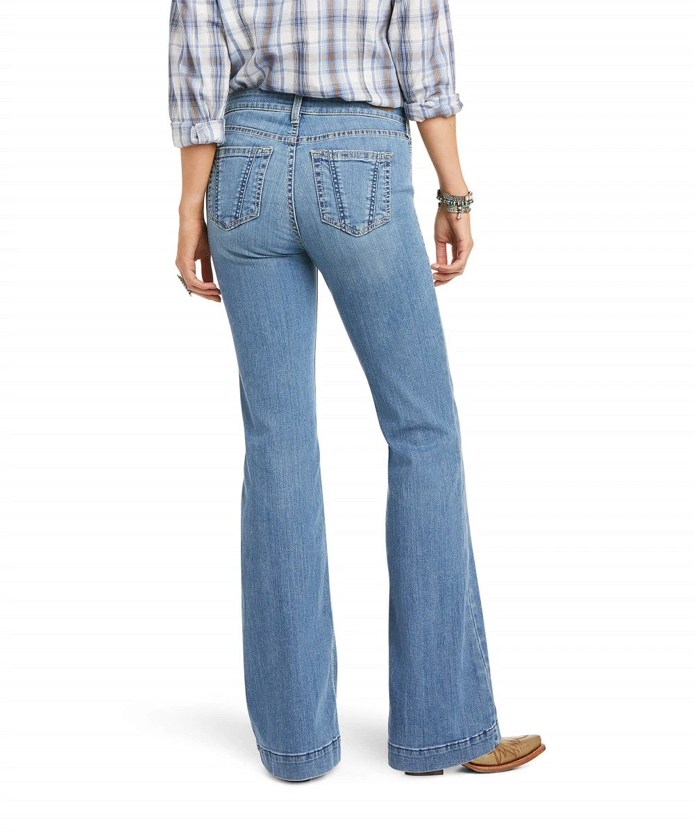 Ariat Women's Slim Trouser Rylee Wide Leg Jean 4 Ariat Women's Slim Trouser Rylee Wide Leg Jean - Image 2