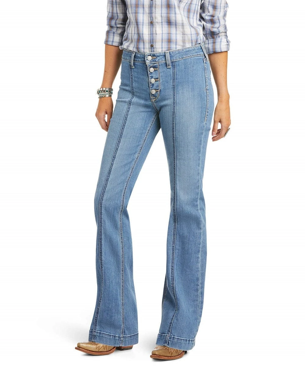 Ariat Women's Slim Trouser Rylee Wide Leg Jean 3 Ariat Women's Slim Trouser Rylee Wide Leg Jean