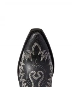 Ariat Women's Pendleton Dixon Western Boot Black -Ariaa Clothing Shop products 10038475 toe