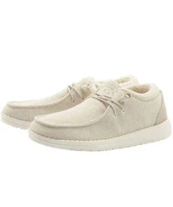 Hey Dude Women's Light Beige Cindy Shoe