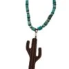 J. Forks Designs Women's Imperial Jasper Cactus Necklace -Ariaa Clothing Shop products 16174 b