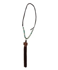 J. Forks Designs Women's Imperial Jasper Beaded Necklace